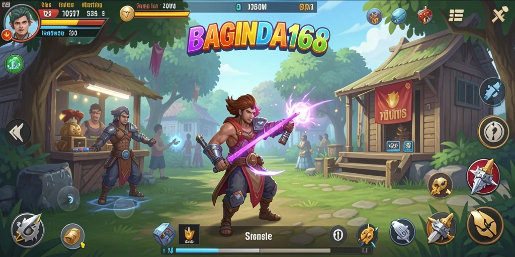 Tampilan gameplay BAGINDA168 yang memukau dan interaktif.