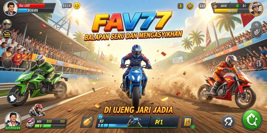 Gameplay balap menegangkan dengan grafik berkualitas tinggi.