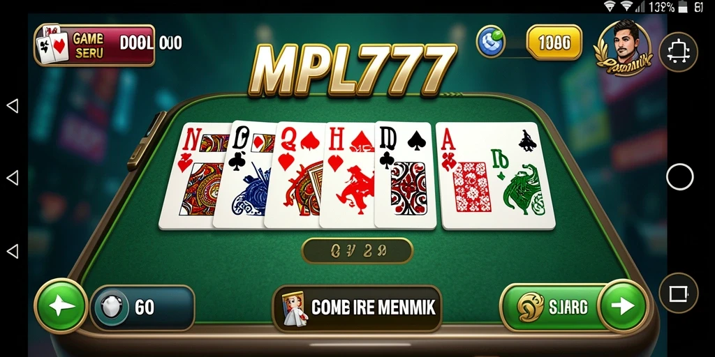 Tampilan gameplay Domino yang seru dalam MPL777.